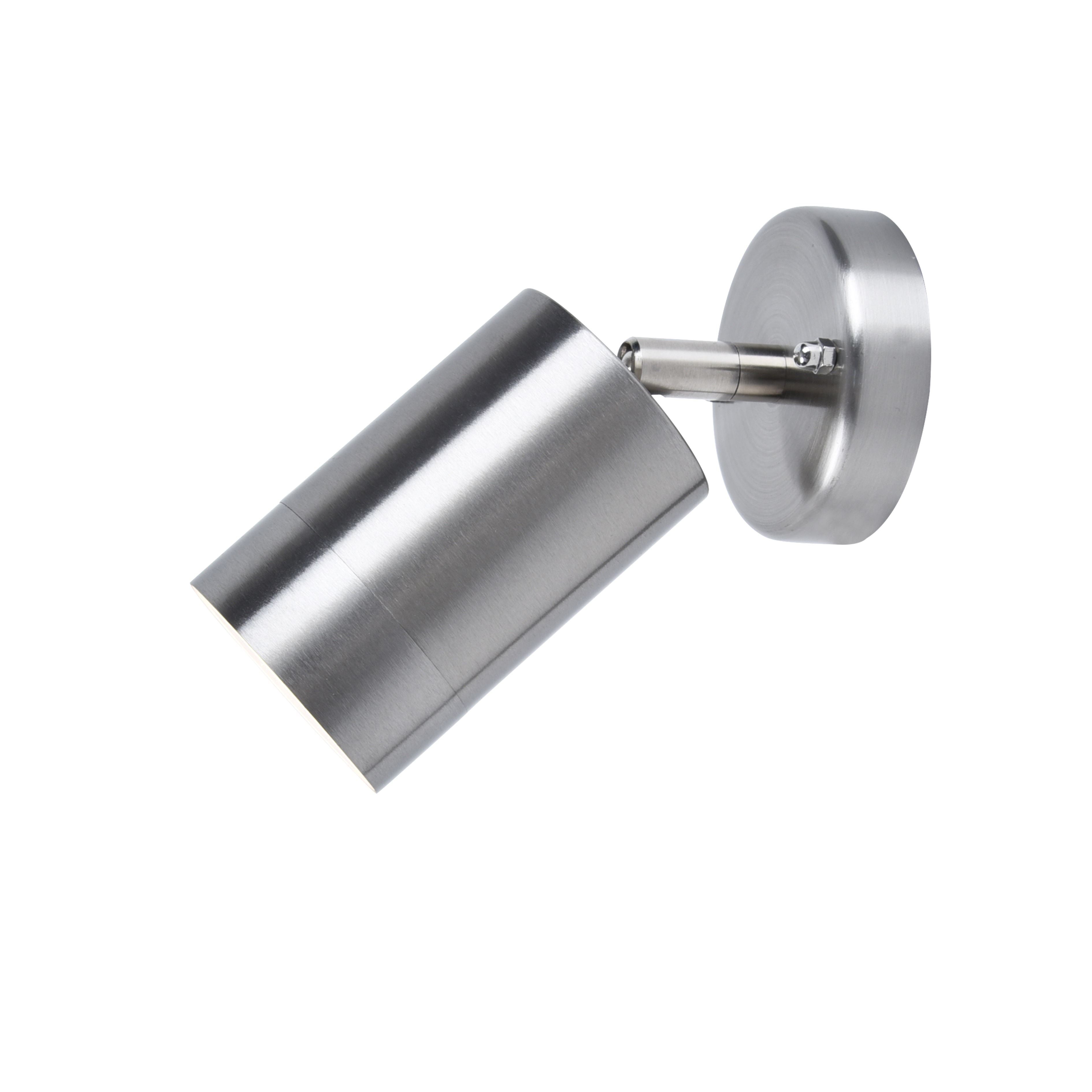 Rado Adjustable Wall Light IP44 - Stainless Steel Wall Lights Lutec