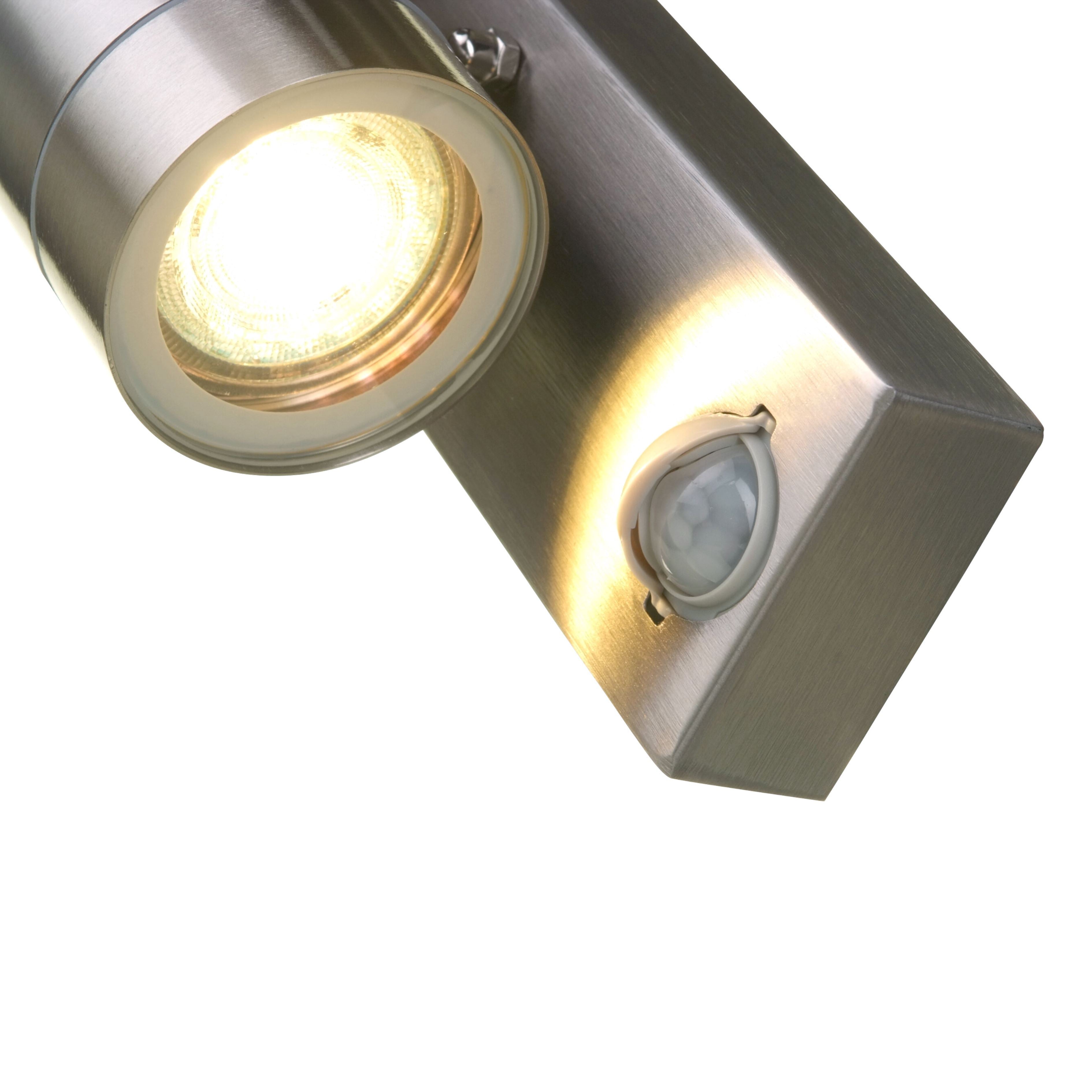 Rado Wall Light IP44 - Stainless Steel Wall Lights Lutec