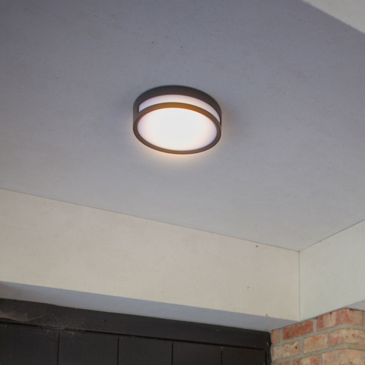 Rola Ceiling Light - Dark Grey Ceiling Lights Lutec
