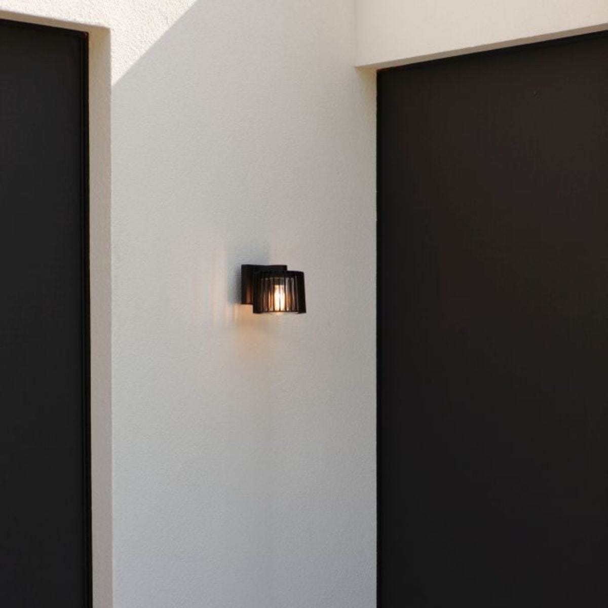 Shyne Wall Light - Matt Black Wall Lights Lutec