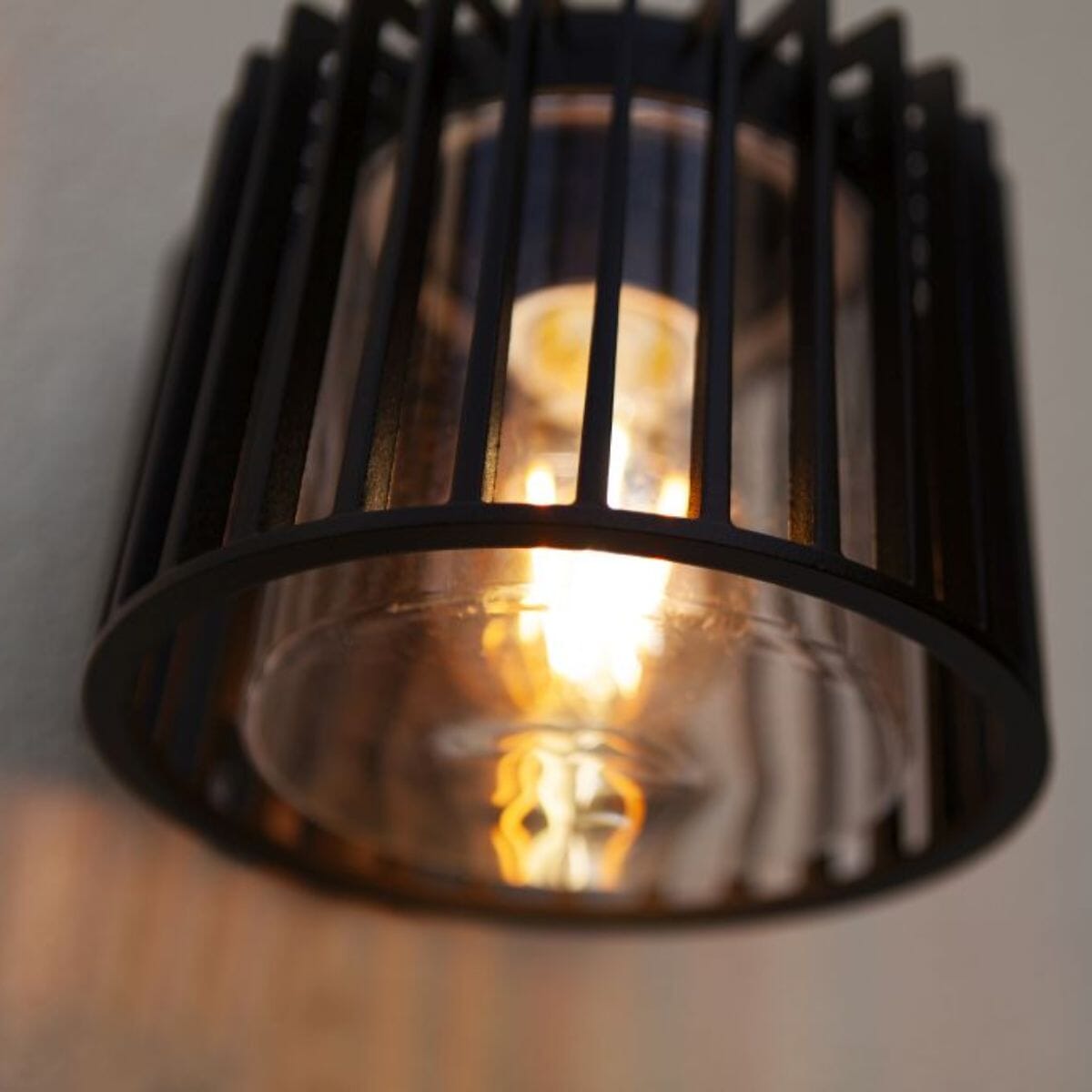 Shyne Wall Light - Matt Black Wall Lights Lutec