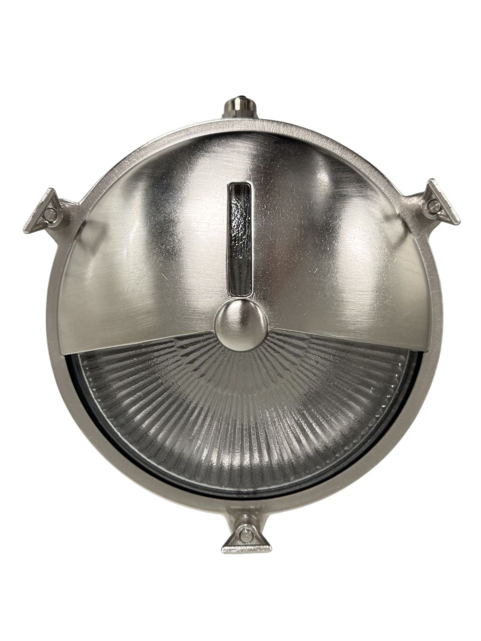 Trident Shield Bulkhead (Satin Nickel) Wall Lights Navigator 