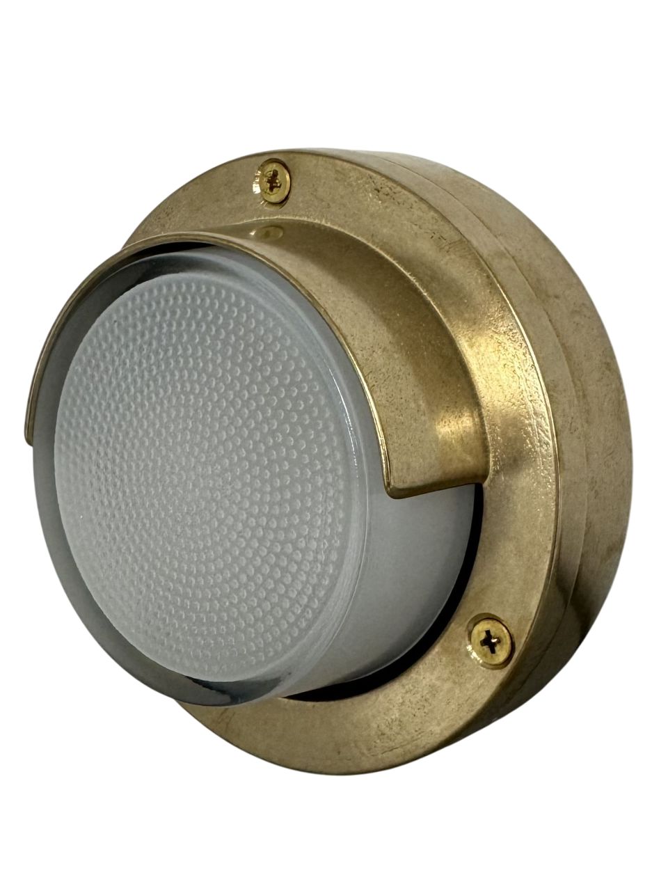 Walkway Eyelid Light (Raw Brass) Guide Lights Navigator 