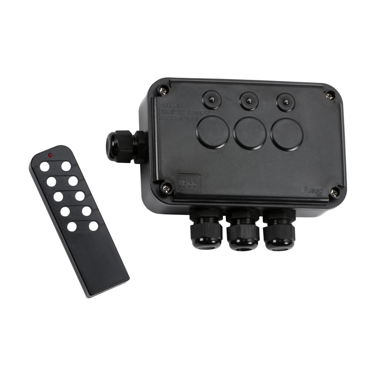 Weatherproof IP66 13A 3G Remote Controlled Switch Box - 3 Gang Accessories Knightsbridge