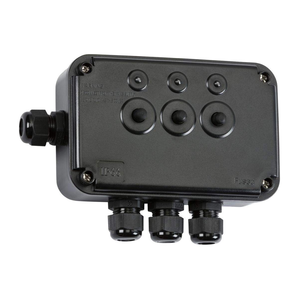 Weatherproof Outdoor Light Switch Box - 3 Gang Accessories Knightsbridge